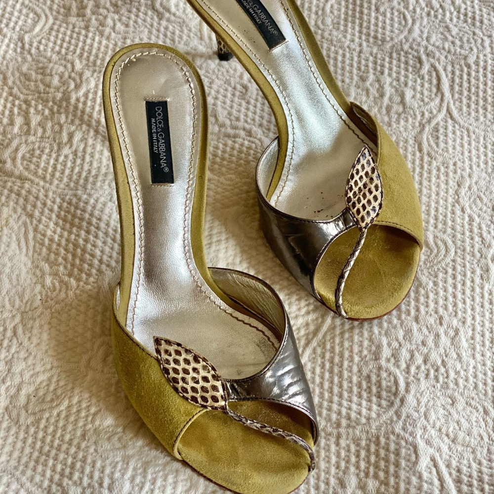 VTG DOLCE & GABBANA mule sandals - Picture 3 of 3